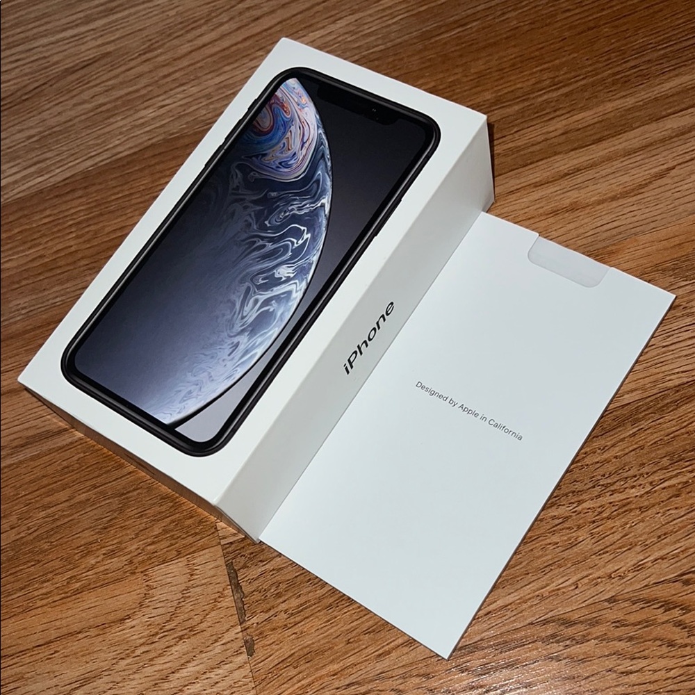 Apple iPhone XR Black Empty Box